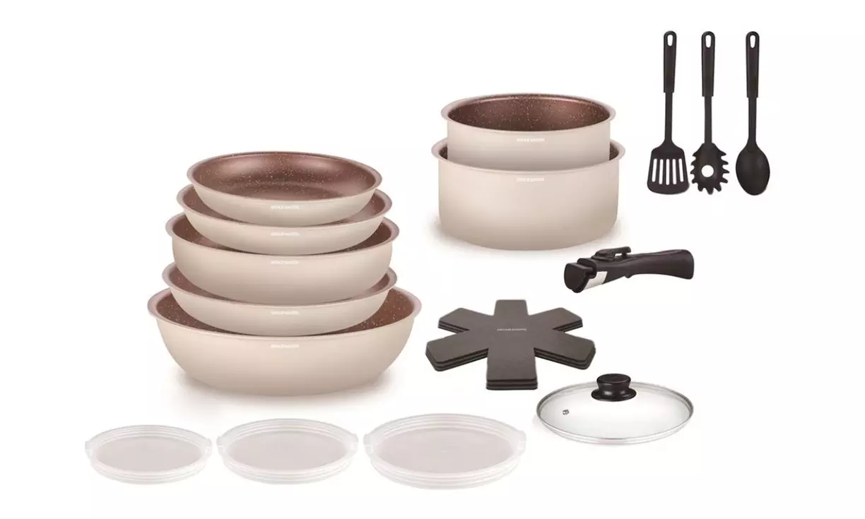18-teiliges Arthur Martin Topf- und Pfannen-Set