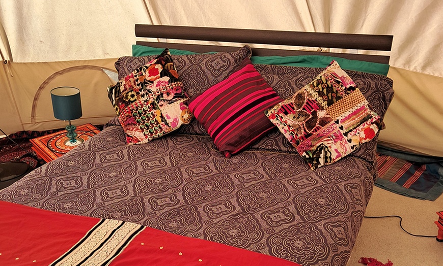 Image 5: Luxury Bell Tent Stay with Bedding and Cooking Facilities in Suffolk
