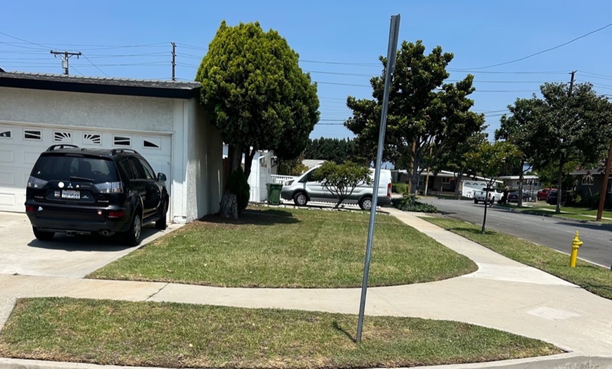 Image 2: Get Your Lawn Mowing with Edging Front Lawn Only or with Backyard