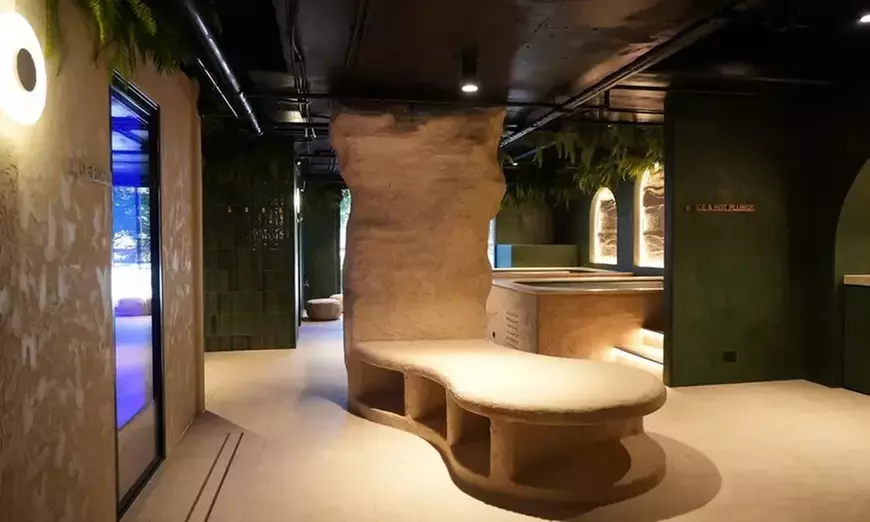 90-Min Sauna, Ice Bath & Ice Room – Solo or Duo Sessions