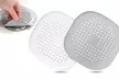 2 Pack Drain Hair Catcher Square Hair Drain Cover with Suction Cup - Second Medium