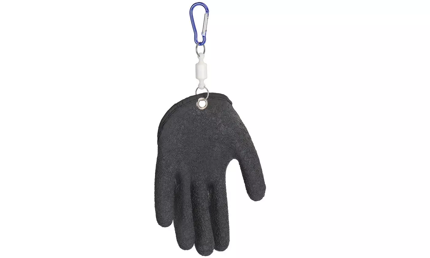Magnetic Protect Hand Puncture Catching Fishing Glove Anti-Slip Fishing Gloves
