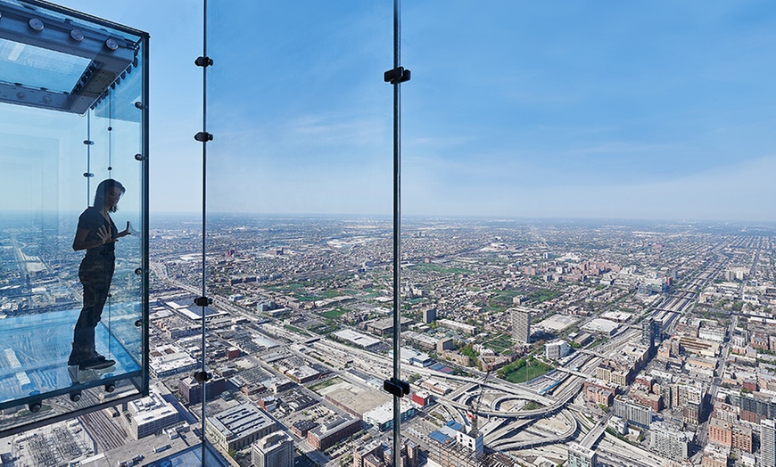 Image 3: Admission to the Iconic Skydeck and The Ledge at Willis Tower