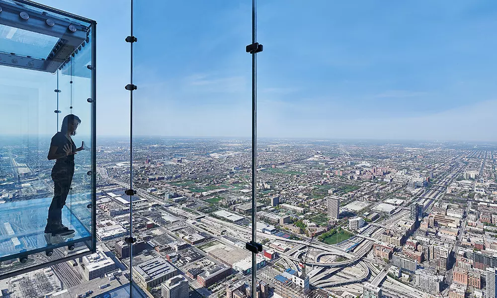 Admission to the Breathtaking & Iconic Chicago's Sky Deck w/ One-of-a-Kind Photo Op at the Ledge & a Brand New Museum