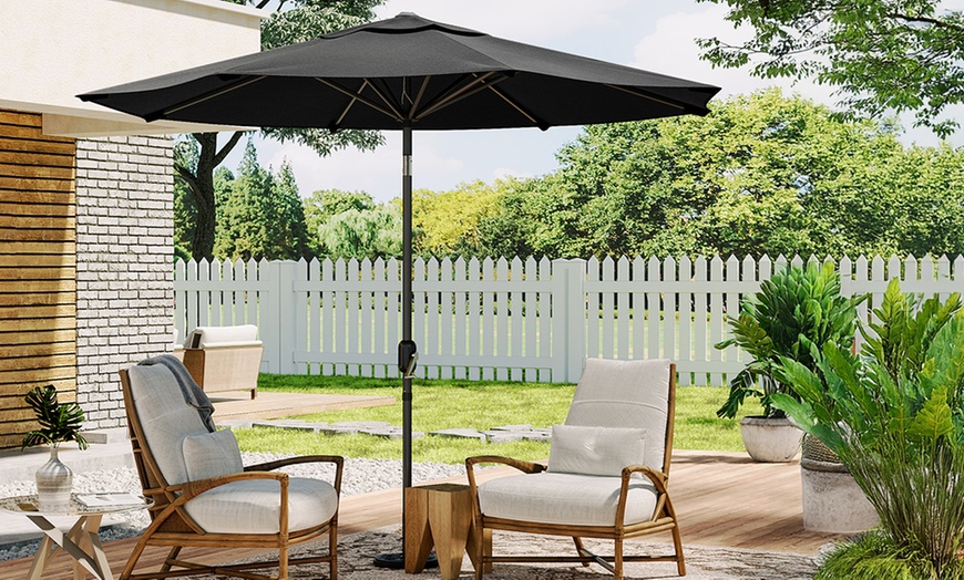 Image 3: 3M Garden Parasol with UV Protection and 360° Tilt 