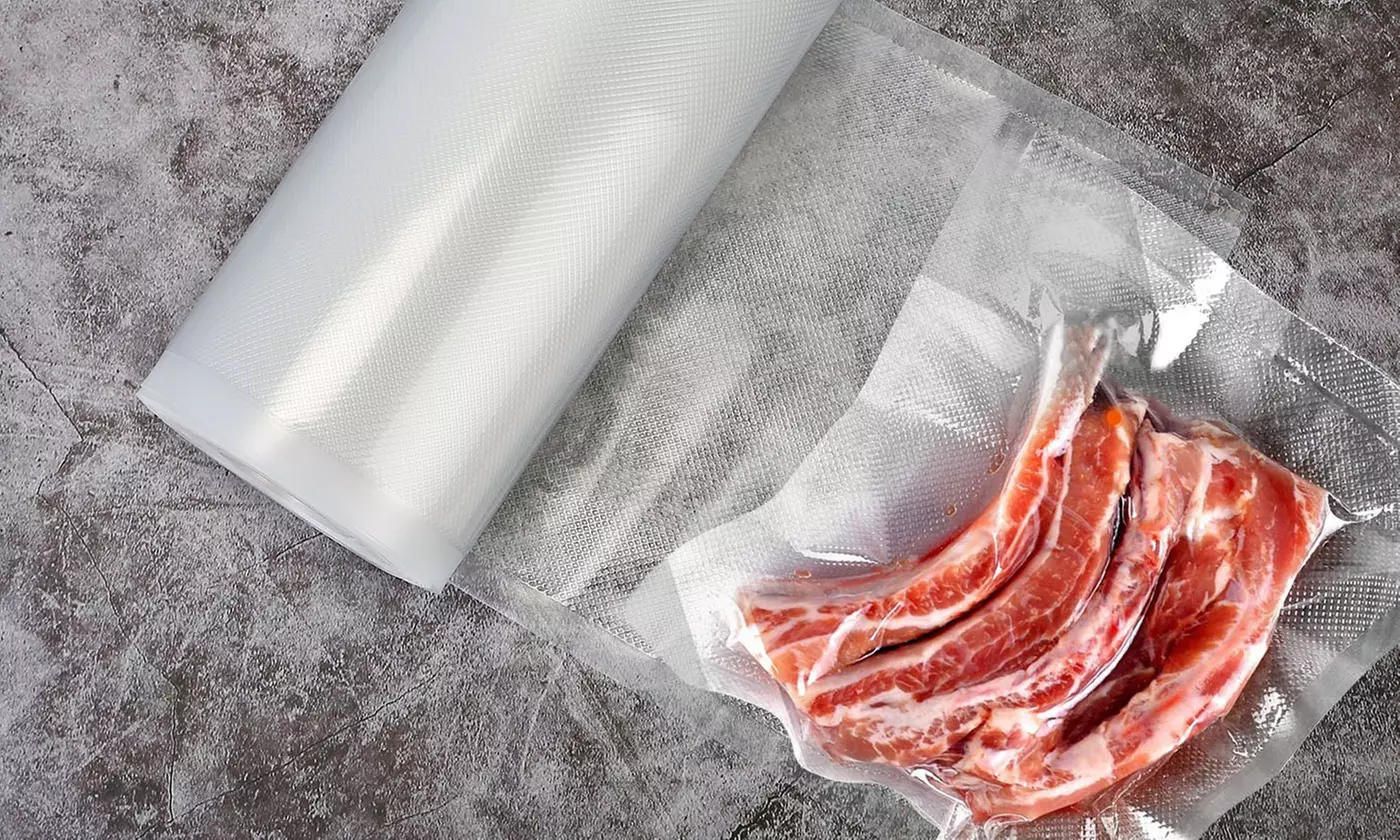 iMounTEK Heavy-Duty Vacuum Sealer Bag Roll Food Storage Saver (2-Pack)