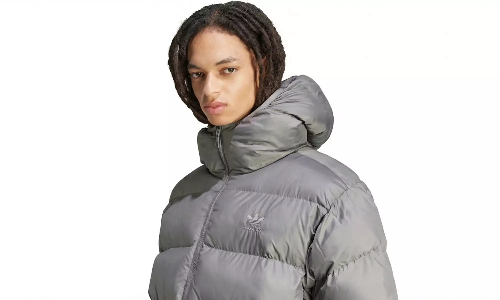 Adidas Men's Hooded Puffer Jacket