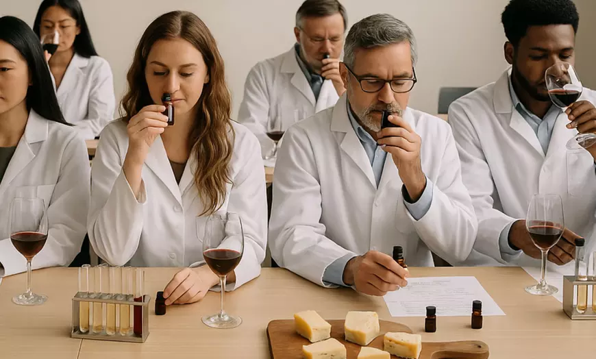 Image 1: Wine Laboratory Experience and Artisanal Cheese Pairings for 1, 2 & 4 