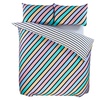 Image 6: Stripe Reversible Duvet Set