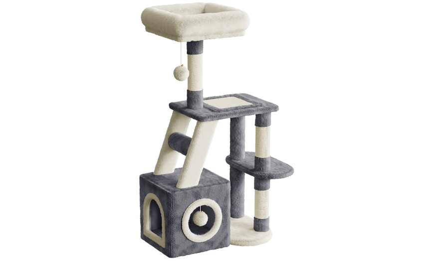 Image 4: Árbol multinivel para gatos con poste rascador 
