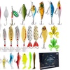 Image 5: 24-Piece Fishing Lure Gift Set with Assorted Sizes and Shapes