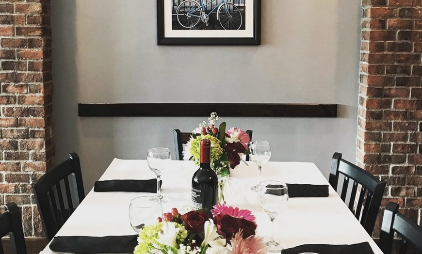 Image 2: Italian Feast & Drinks for 2 or More in Huntington Village, Any Day