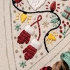 Image 4: DIY Embroidery Kit for Eight Christmas-Themed Tree Ornaments