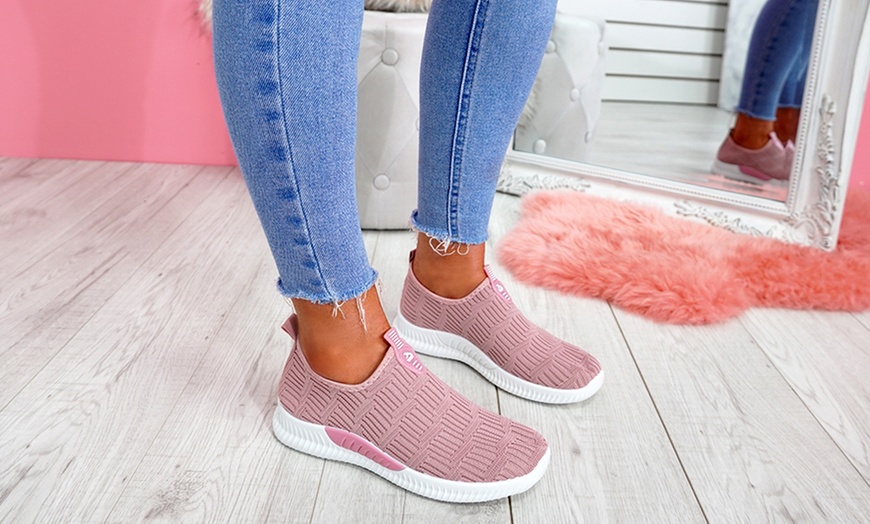 Image 22: Women's Sock-Style Trainers