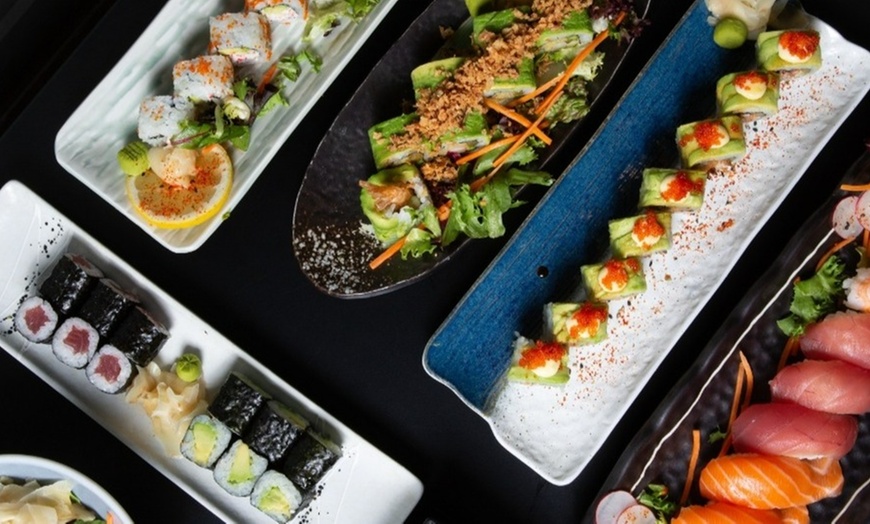 Image 10: Sushi Platter with a Drink each For 2 or 4 People 