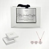Image 6: Mia Grace Jewellery Austrian Crystal Heart Pendant & Earrings Gift Set