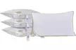 Luxury Goose Feather & Down Pillows - 2 or 4 Pack with Gold Piping - Second Medium