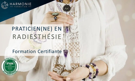 Formation certifiante complète en ligne : praticien(ne) en radiesthésie - Harmonie Formation