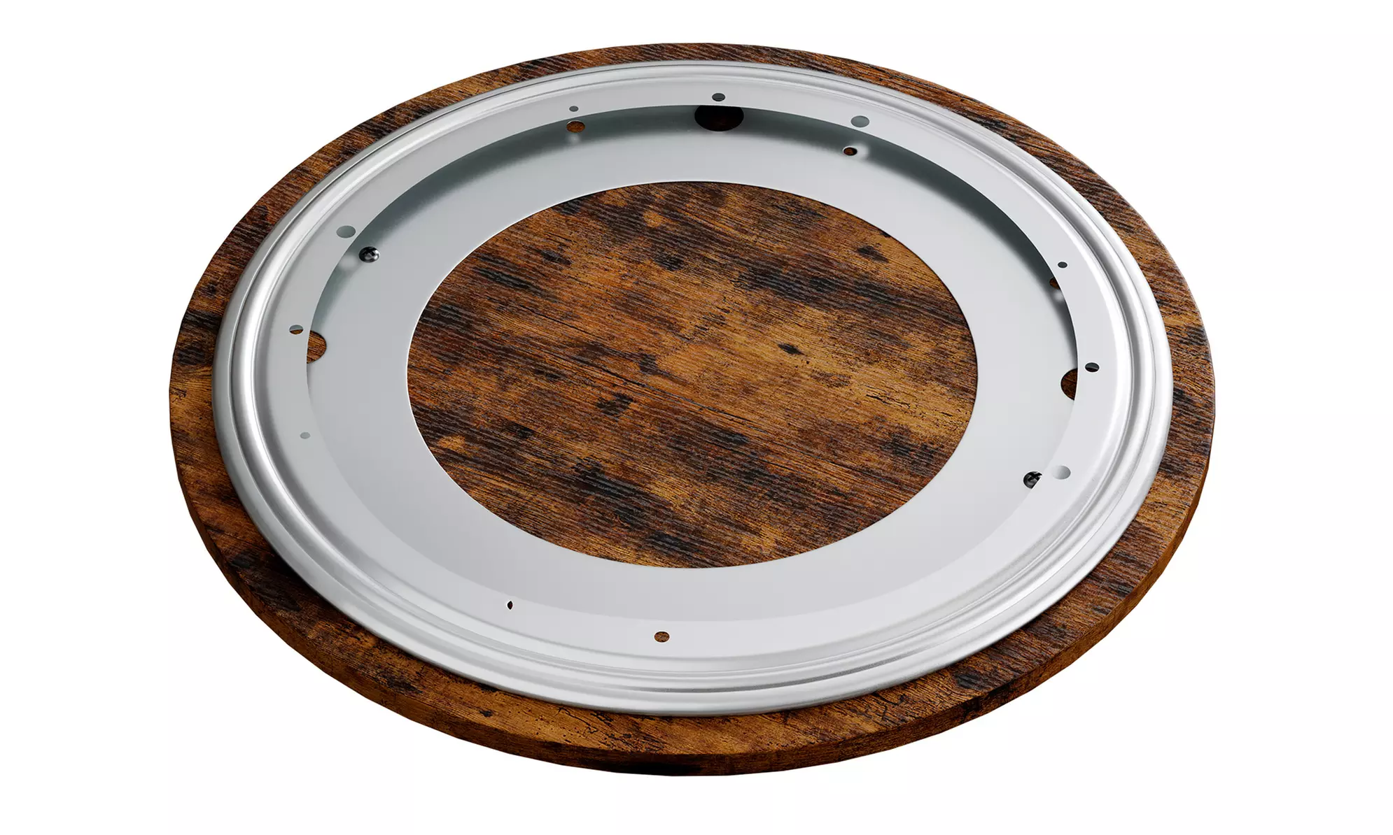 Cylindrical Rotatable Bookshelf