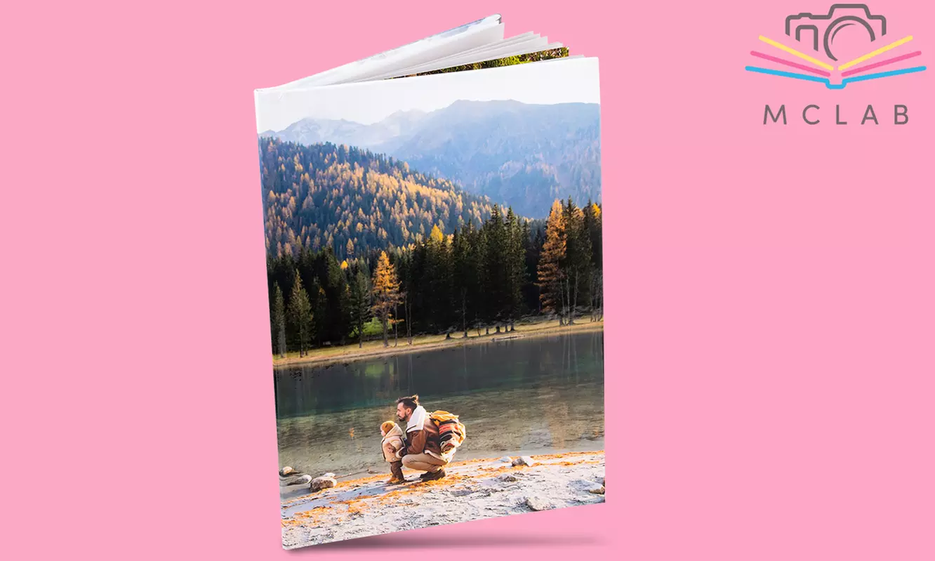 Fotobuch A4 Hardcover mit 28, 40, 60, 80 oder 100 Seiten