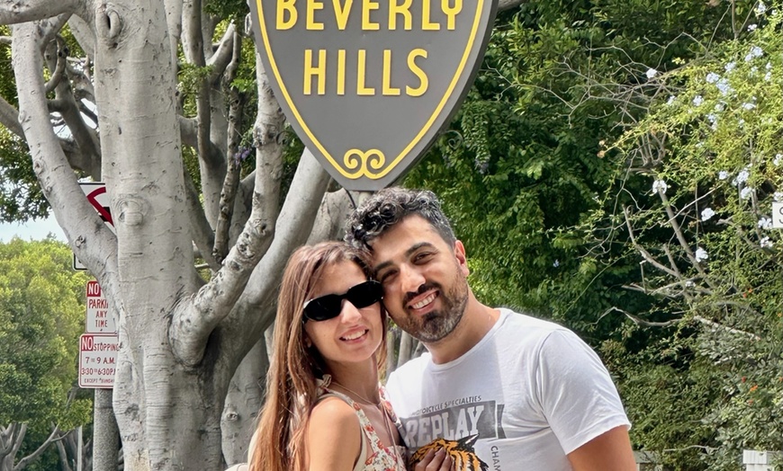 Image 7: Guided Bus Tour of Iconic Landmarks in Los Angeles w/ AC Van