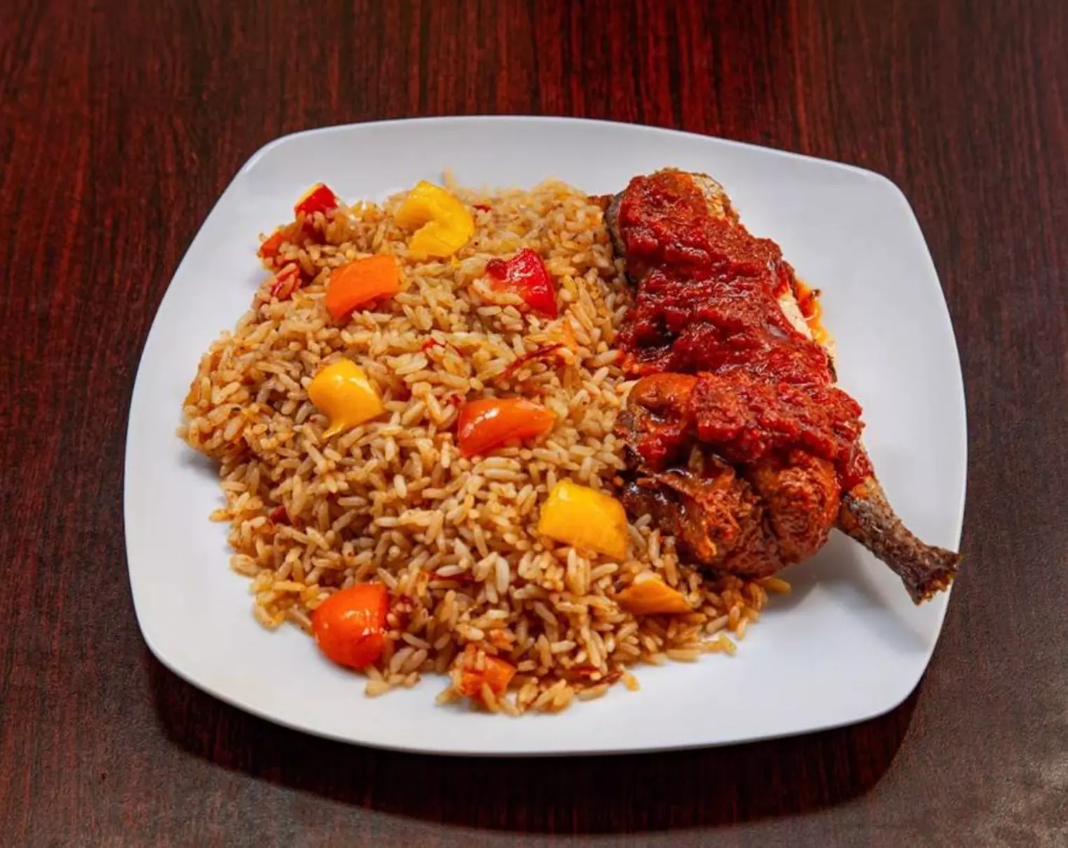 Jollof Rice Combo or $40 Toward Nigerian Cuisine for Two or More