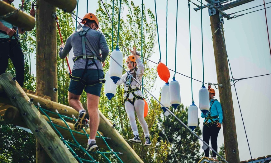 Image 7: High Ropes Adventure Course for One, Two, Three, or Four at SF Parks