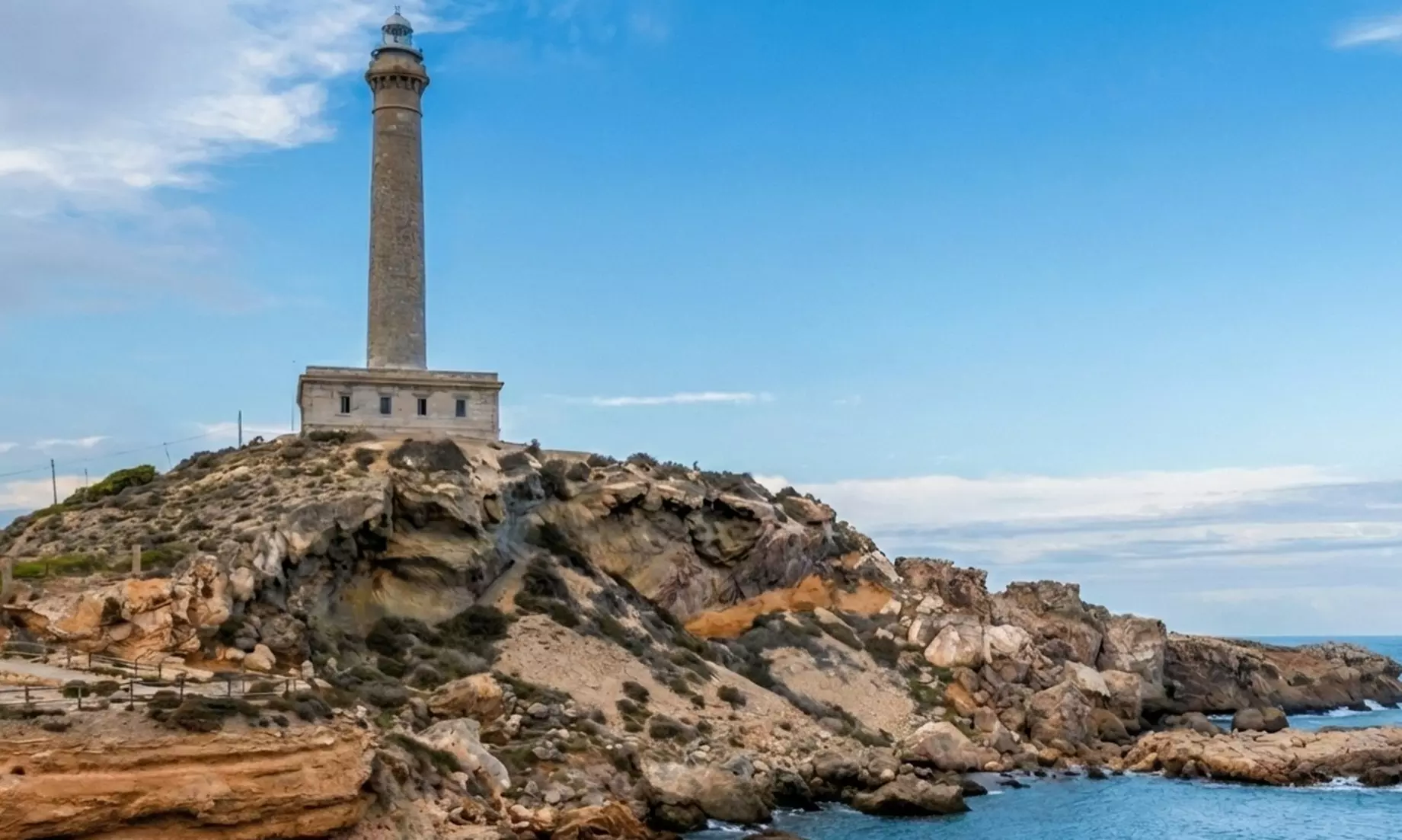 Ruta e-bike por Cabo de Palos y La Manga con fotos, brindis y snack
