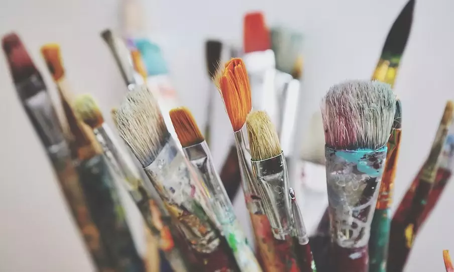 Explore the Art of Impasto Floral Painting Workshop for Up to 8 People