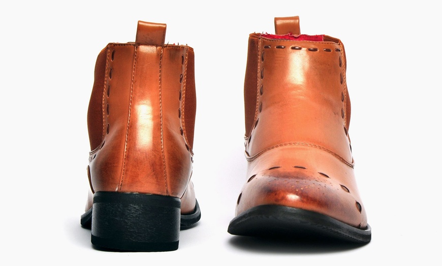 Image 4: Tan Men's Boots