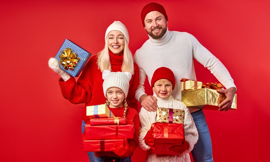 Image 1: Mini shooting de Noël enfant ou séance photo familiale