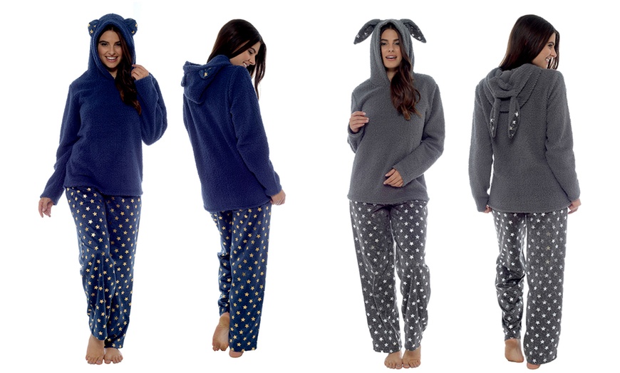 Image 1: Novelty Snuggle Pyjamas