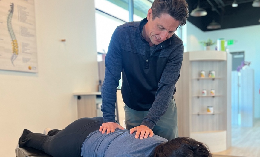 Image 3: Chiropractic Package w/ Massage, Adjustment & X-Rays