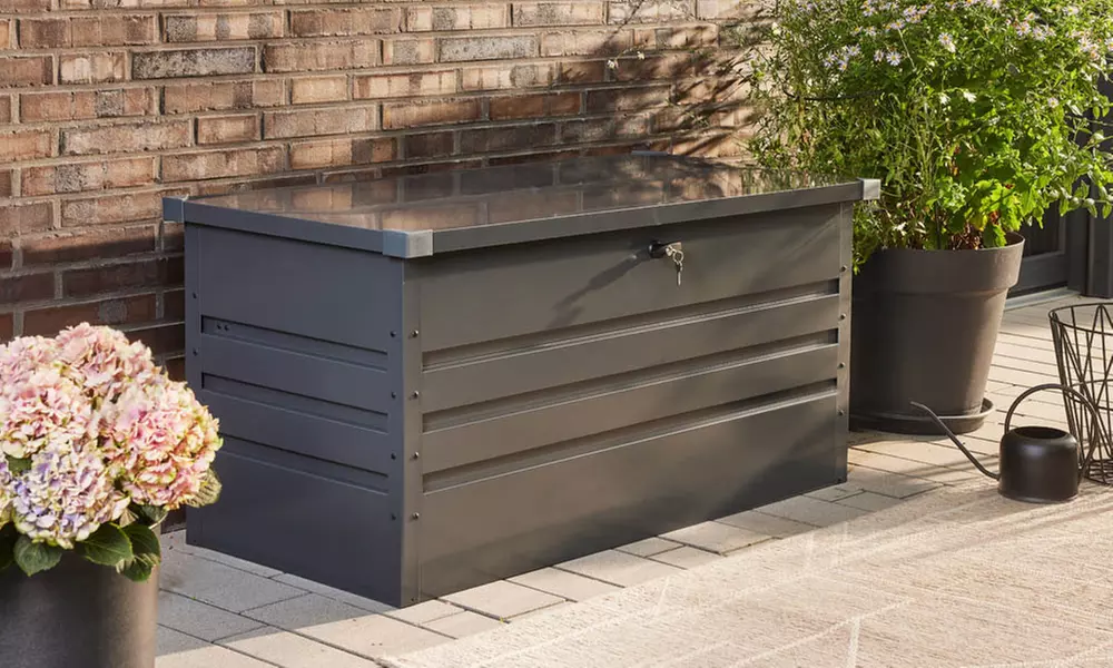 Home Deluxe Metallaufbewahrungsbox „Megabox XL“