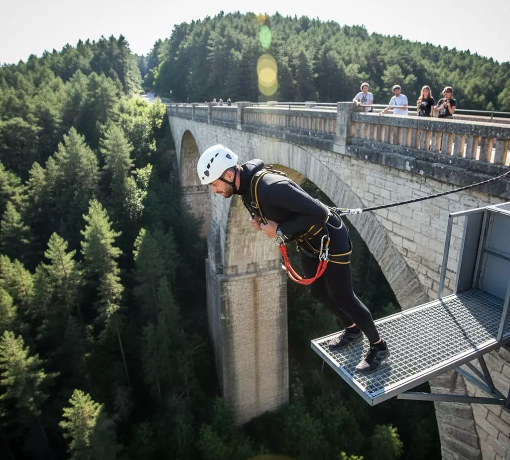 Experiencia de puenting en paraje natural para 1 o 2 personas