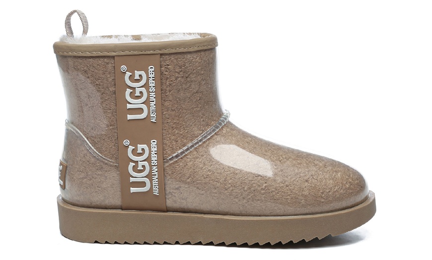 Image 2: UGGS Clear Waterproof Classic Boots