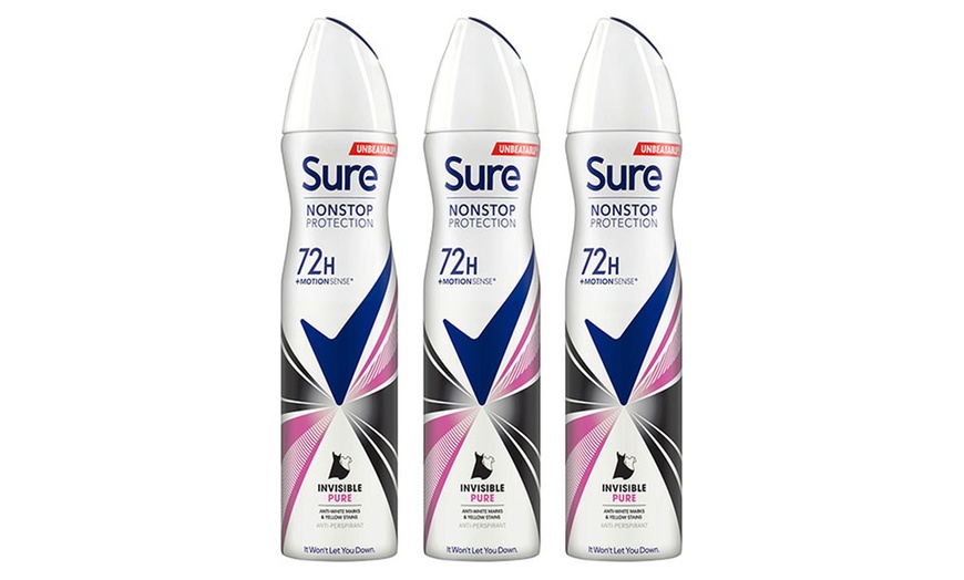 Image 6: Sure 72-Hour Non-Stop Protection Aerosol Spray