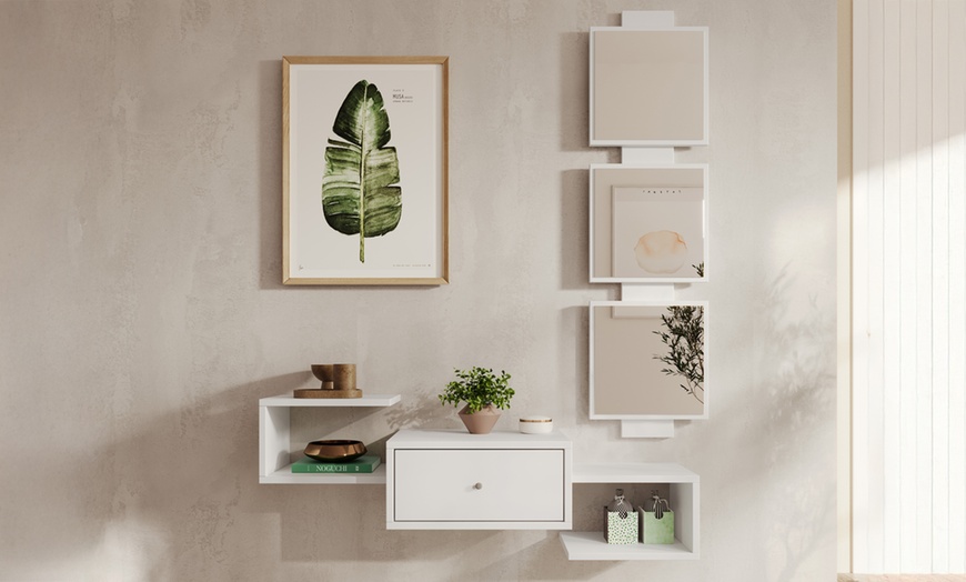 Image 7: Meuble d'entrée "Neo" avec tiroir et miroir