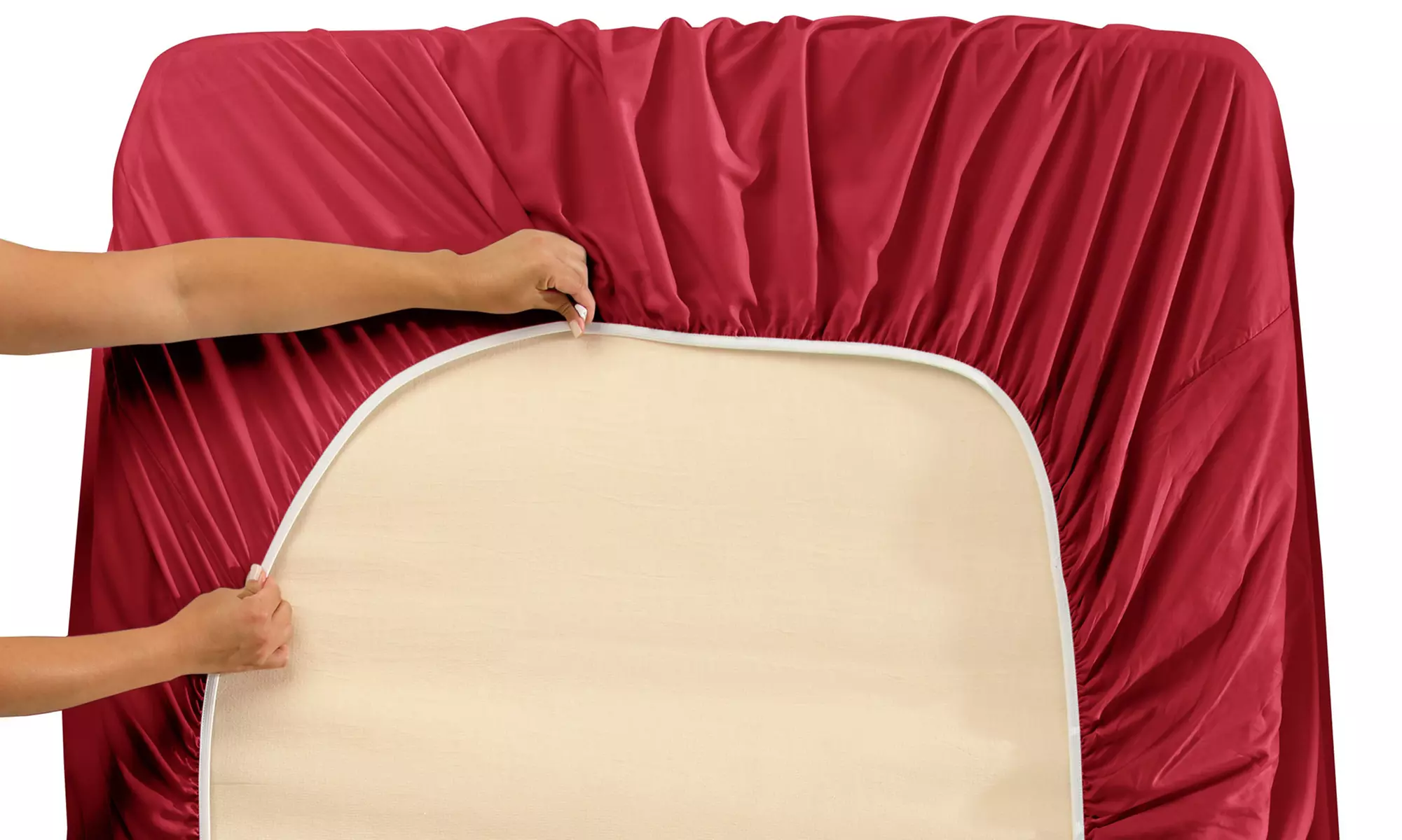 Nestl Extra Deep Pocket Sheets - 18-24 Inch Fitted Bed Sheet Set - 6 Piece