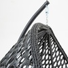 Image 3: Onyx Black Hanging Swing Pod Egg Chair
