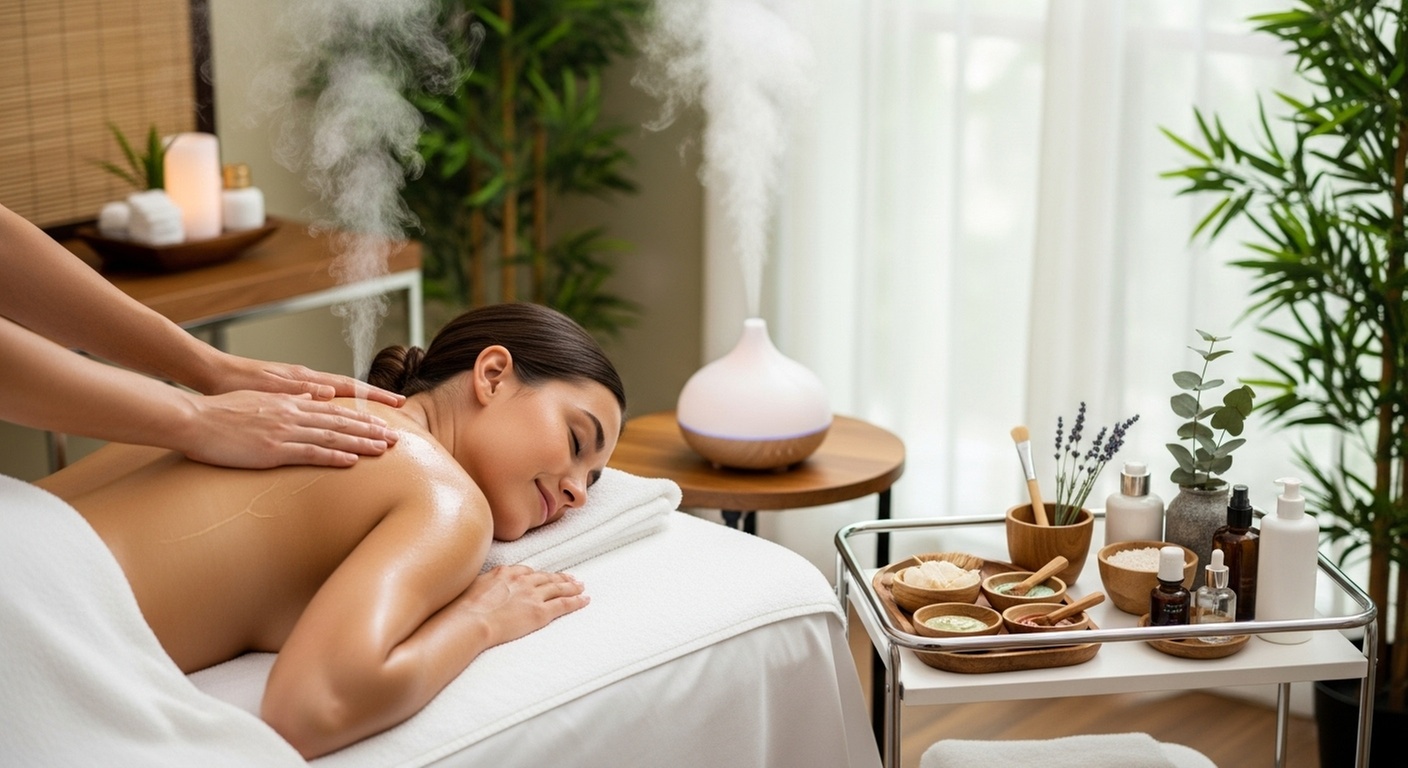 Up To 60% Off on Pampering Package, Massage, Aromatherapy & +