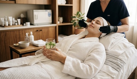 60 Min Custom Massage or 60 Min Custom Facial - Soothing Moments Wellness Spa