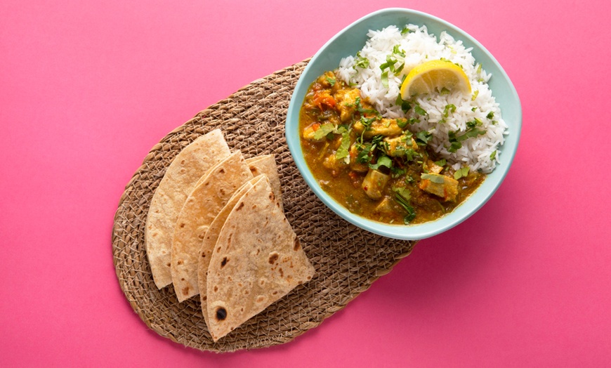 Image 4: Four-Course Vegetarian Indian Meal With a Drink Each For Two or Four
