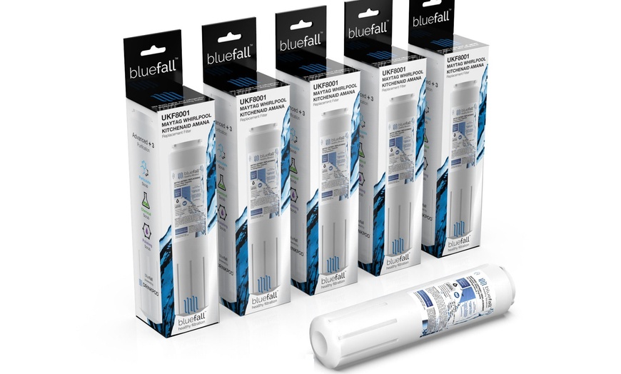 Image 2: 5 Pack Refrigerator Water Replacement Filter for Maytag UKF8001 & more