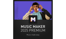 MAGIX Music Maker 2025 Premium - MAGIX Photostory, Music Maker, Movie Studio