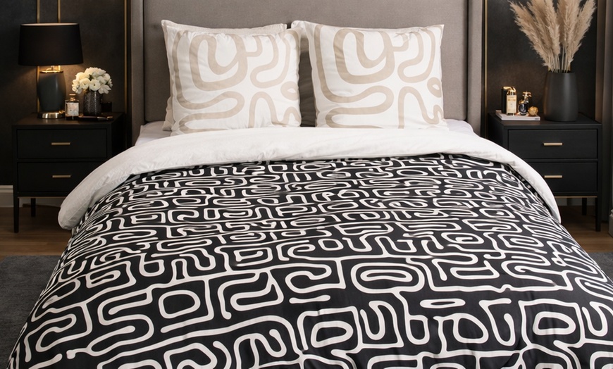 Image 11: Parure de lit réversible en coton