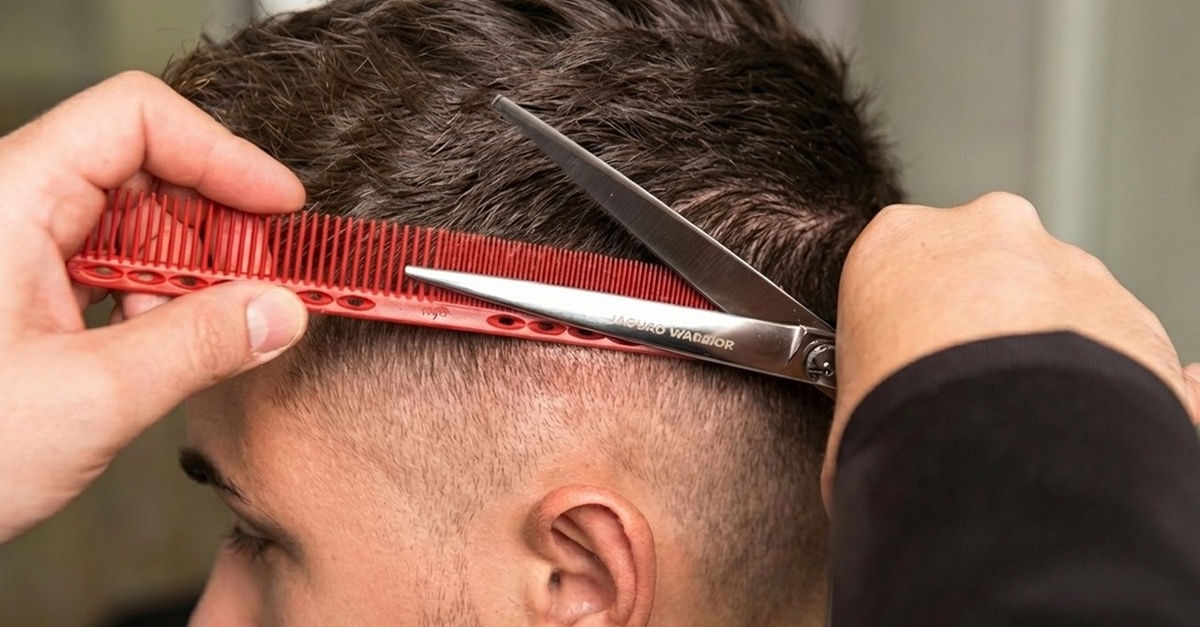 Servicio de corte de pelo para hombre en Valencia