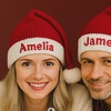Image 5: Personalized Santa Hats for Festive Fun!