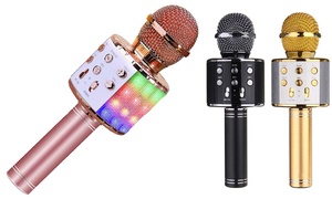  Bluetooth Karaoke Microphone 