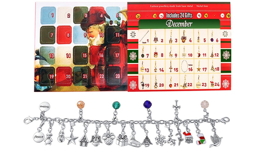 Image 9: One, Two or Three Advent Calendars with DIY Necklace and Bracelet Set